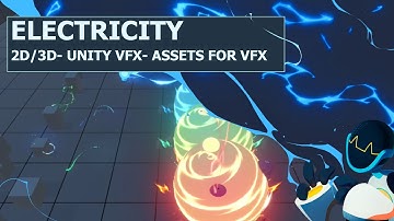 Electricity and lightning- Assets for VFX Artists 04 (Including Unity VFX)