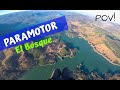 Paramotor POV flying El Bosque, Spain