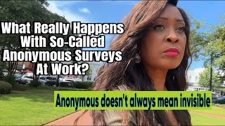 Anonymous Workplace Surveys: What Really Happens #legitimatejobs #toxicworkplace #job #jobseekers