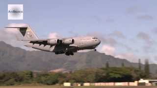 C-17 Lands at Wheeler Army Airfield