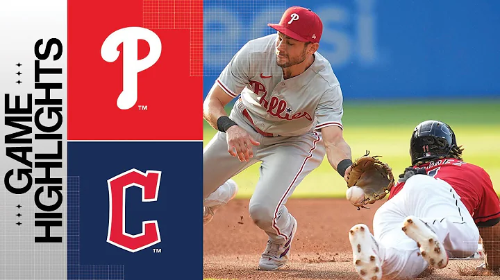 Phillies vs. Guardians Game Highlights (7/21/23) | MLB Highlights