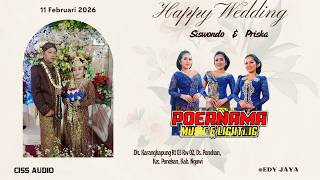 📡 🔴PURNAMA MUSIK ** Ngunduh Mantu Siswondo💕💓 Friska ** EDY JAYA PRO ** MARFI PHOTO💓