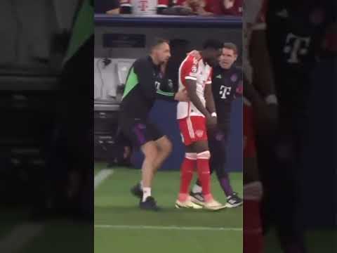 FAIL de ALPHONSO DAVIES en el BAYERN - REAL MADRID de Champions League