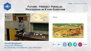 Henrik Bengtsson (UCSF) - Future: Friendly Parallel Processing in R for Everyone