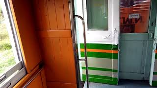 GEA 4556 ทำขบวน 448 สุไหง-โกลก-สุราษฎร์ธานี ออกจากสถานีบางแก้ว