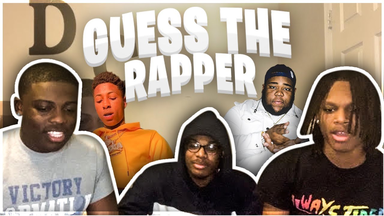 Guess That Rapper! (MUST WATCH) #Guesstherapper - YouTube