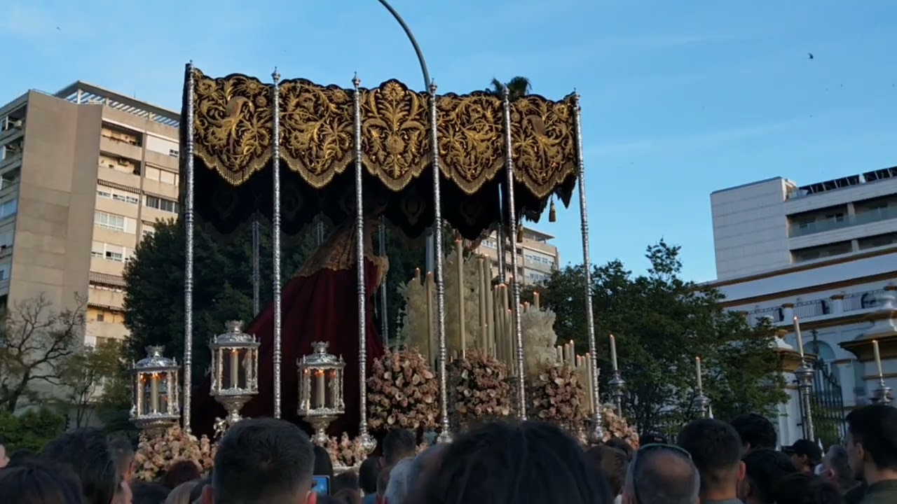 Virgen del Rosario de la Hdad. de La Milagrosa en el Hospital San Juan de Dios de Sevilla 2022