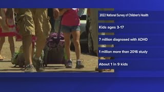 About 1 in 9 kids are diagnosed with ADHD, CDC report says