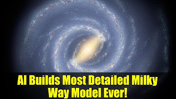 AI Builds Most Detailed Milky Way Model Ever! | Galaxy Evolution Simulation