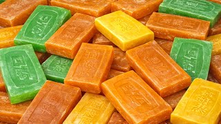 Velvet Block Soap Cutting ASMR | Soft Snap Sounds screenshot 4