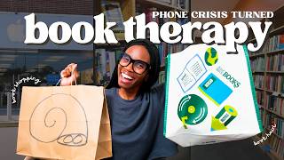 My Phone Crashed So I Went Book Shopping | Impromptu Vlog + Book Haul