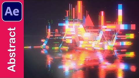 Abstract Logo Intro with After Effects