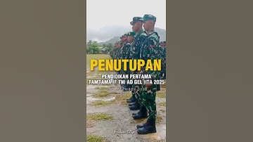 Penutupan Pendidikan Pertama Tamtama Infanteri TNI AD Gel. 2 Tahun 2025 Kodam XII/Tanjungpura