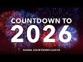 New Year 2026 Countdown MOUNTAIN TIMEZONE 