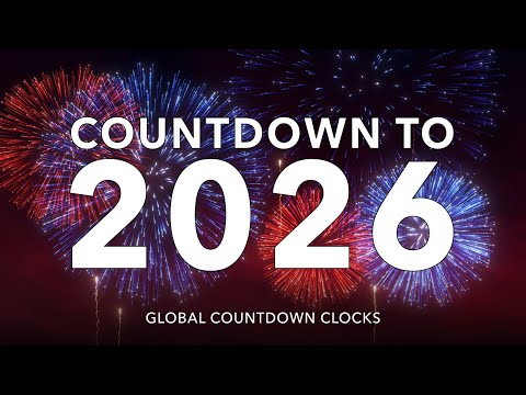 New Year 2026 Countdown ATLANTIC CANADA 