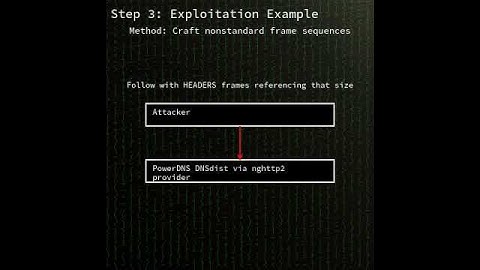 dnsdist: critical buffer overflow (double-free) in PowerDNS DNSdist DoH...(CVE-2025-30194) #shorts