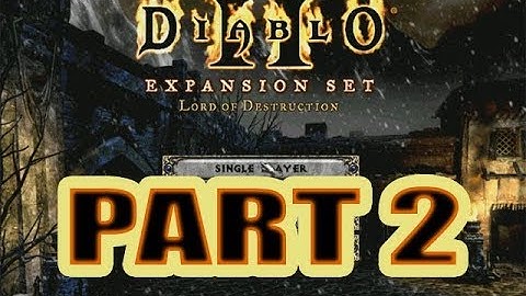 Diablo 2 Hardcore Hell Run 8 (Paladin/Avenger), Part 2 (A4-5 Normal)