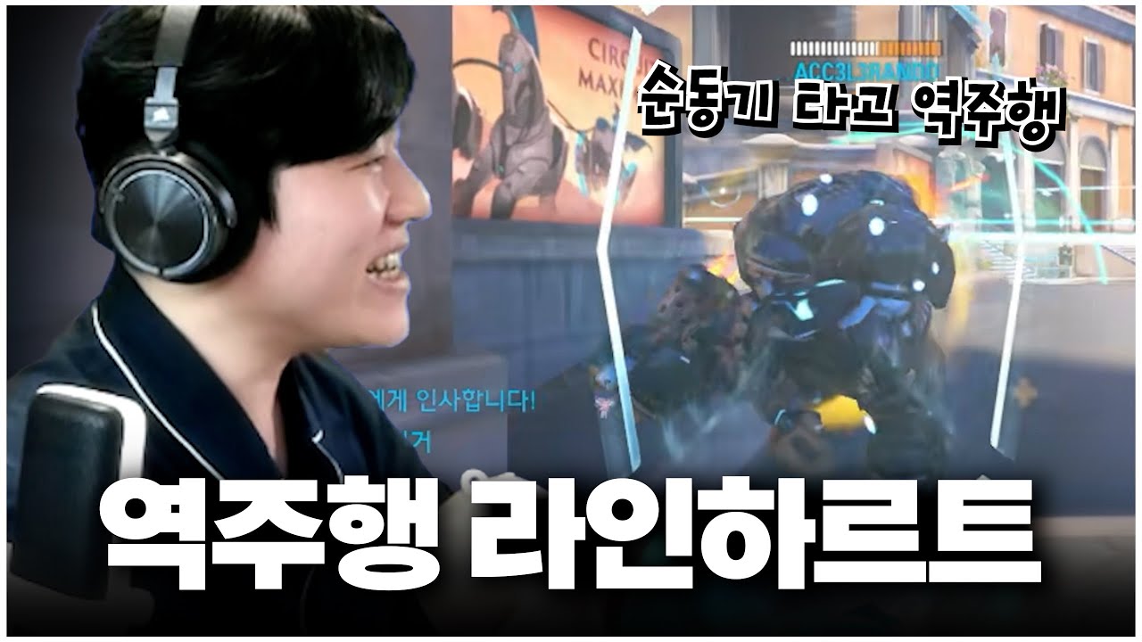 팀원들마저 정신 나가게 만드는 역주행 라인하르트ㄷㄷ