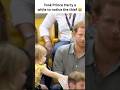 Prince Harry was completely UNAWARE of the cute thief #shorts #meghanmarkle #princeharry #royal