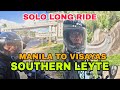 Manila to southern leyte solo long ride gamit ang honda click