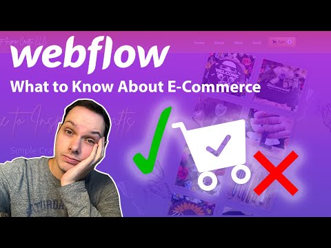 Webflow E-Commerce | What to Know Before You Start!!