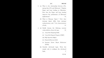 MCS - 220   December  2023 Question Paper