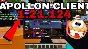 Apollon Client 1.21.124 – The Best New MCPE Client of 2025! Ultimate FPS Boost, Mods