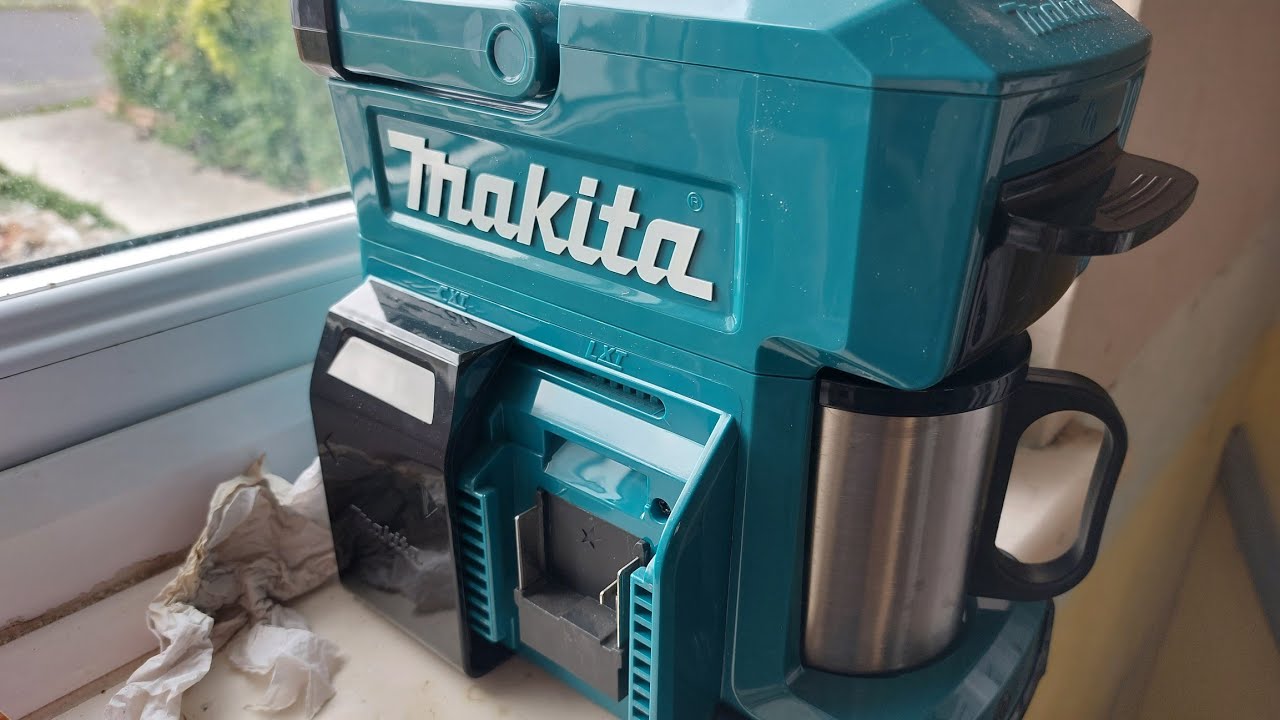 Makita cordless coffee maker 