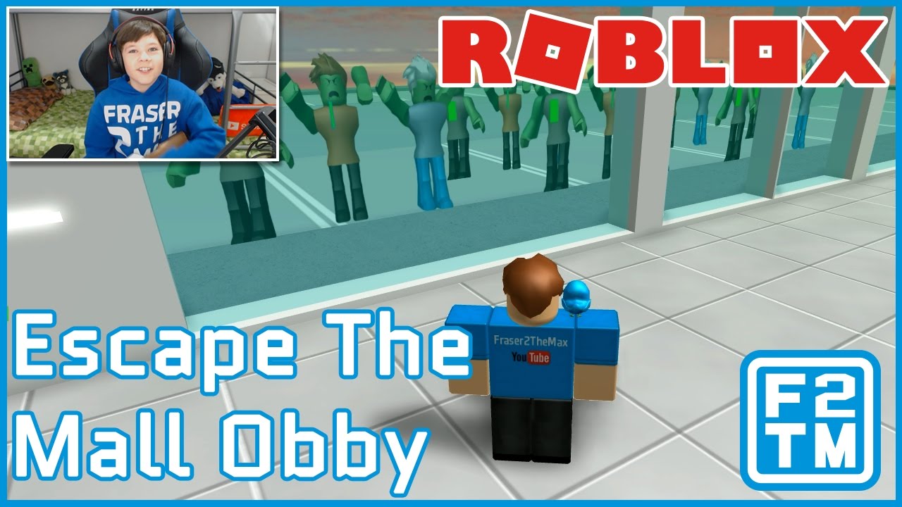 Zombies Kill Fraser Watch Until The End Roblox Escape The Mall Obby By Fatpaps Youtube - escape the zombie mall in roblox