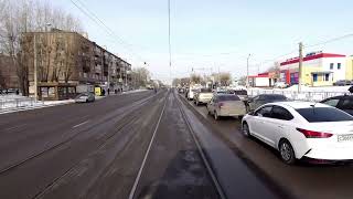 :    6  -  2024 / Siberia Krasnoyarsk tram route 6 2024 year