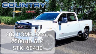 All NEW-2024 GMC Sierra 2500HD AT4 with NEW Google Built-in System