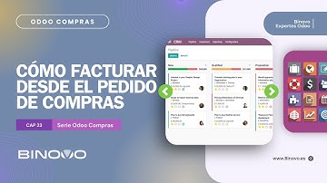ODOO Compras | Tutorial 23 📌 Facturar desde el pedido de compras