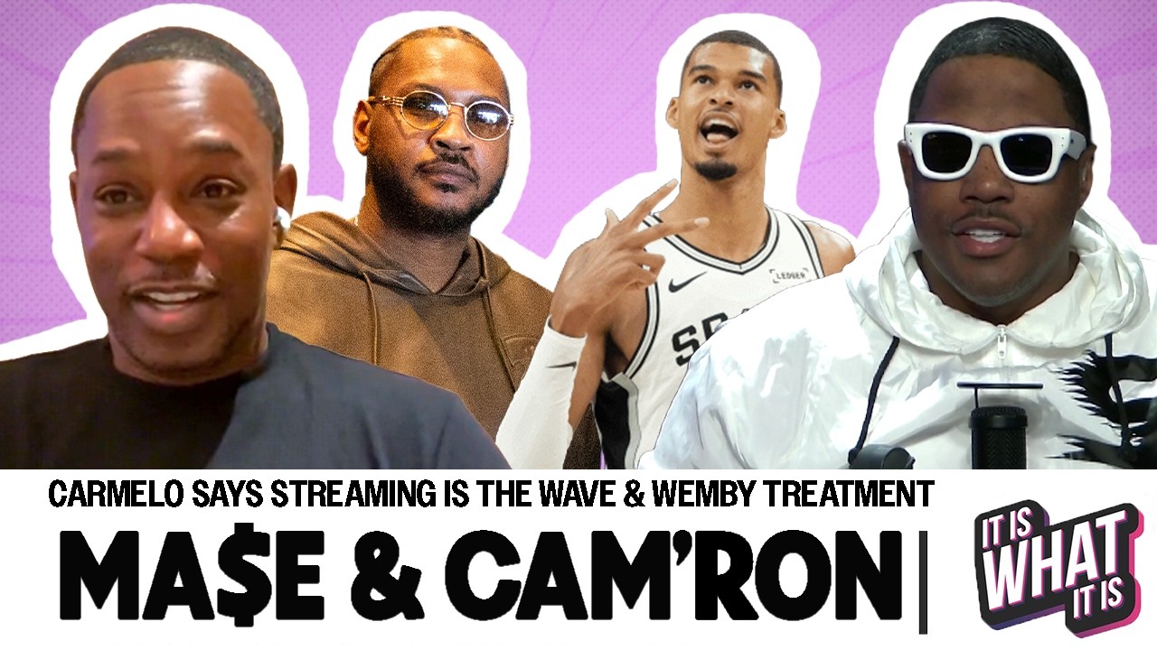 IS WEMBY GETTING SPECIAL TREATMENT FROM THE NBA, CARMELO SAYS PLAYERS SHOULD STREAM & IS UTAH LIT?!