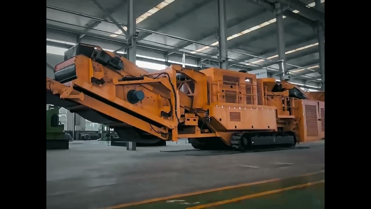 🚀 SDMIX EMV2000(RS) Track-Mounted Mobile VSI Crusher | The King of Infrastructure