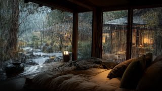 Soft Rainfall on the Sweet Garden | 12 Houras Rain Sounds for Sleeping, Focus, Study, Meditation screenshot 5