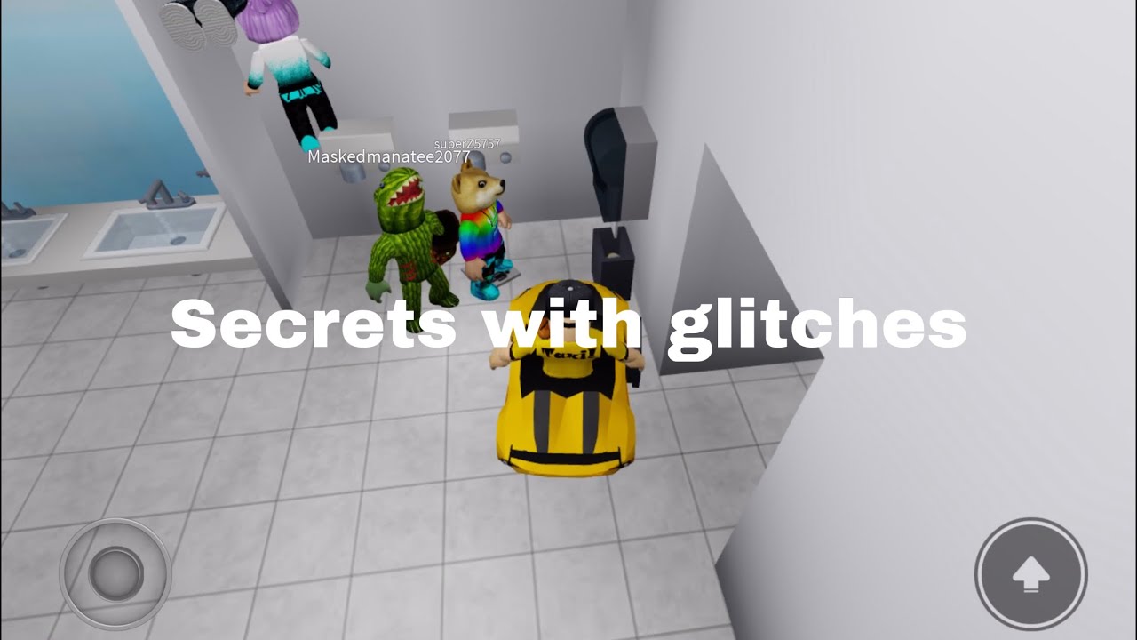 Glitches To Find Secrets Of Public Bathroom Simulator Roblox - YouTube.