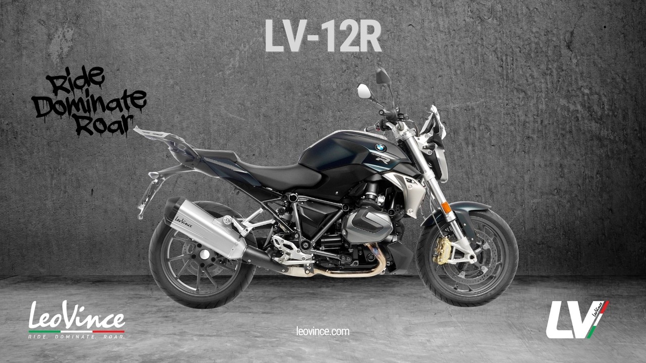 LV-12 R BLACK EDITION for Bmw R 1250 R/rs 2019 - 2025 | LeoVince