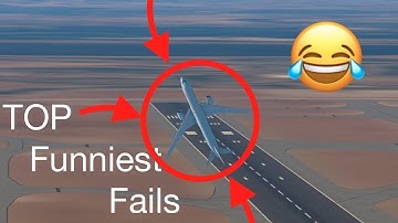 TOP FUNNIEST FAILS IN INFINITE FLIGHT!! *NOT CLICKBAIT* 😱 (feat. IFEP BASTPILOT)