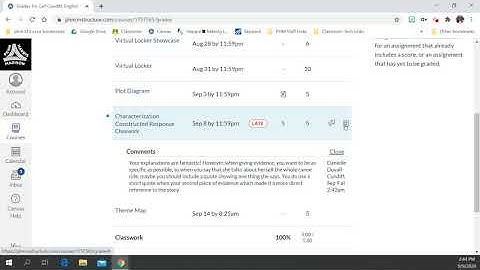 How to See Assignment Comments in Canvas