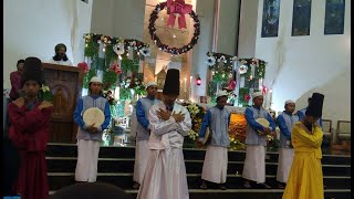 Tari Sufi & Sholawat Syiir Tanpo Waton Iringi Misa Natal di Malang