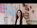 Girly & Pink Vintage Bathroom Tour | Emily Vallely's Vintage Apartment