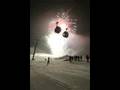 winter fireworks