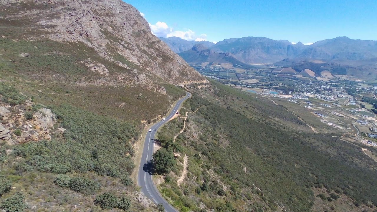 Franschhoek Pass Drone