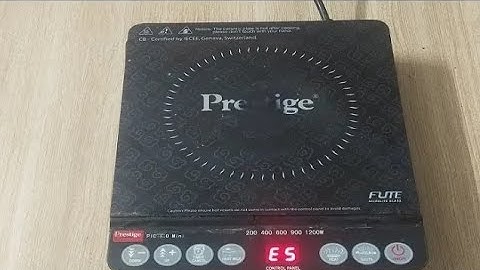 How To Repair Error Code "E5" in prestige Induction Cooker || Easy fix