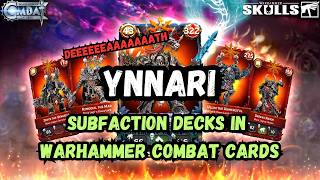 Subfaction Decks For Warhammer Combat Cards Ynnari