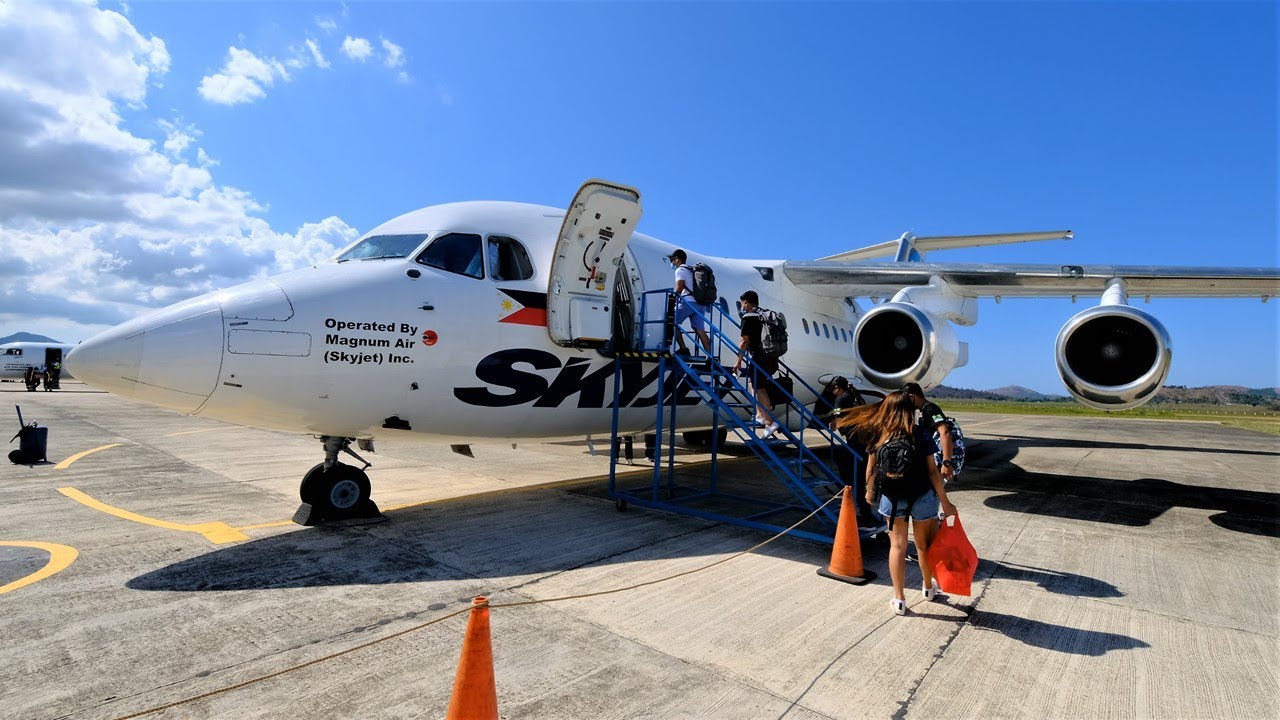 SkyJet M8 712 Busuanga (Coron) to Manila