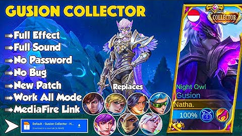 🔥new script skin gusion collector full sound effect💫 no password