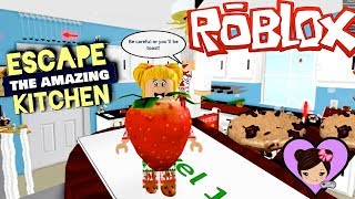 Goldie Escapes The Amazing Kitchen - Funny Obby Adventure in Roblox!