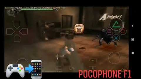 Damonps2pro test Xiaomi Pocophone F1 Devil May Cry ps2 emulator (Snapdragon 845)