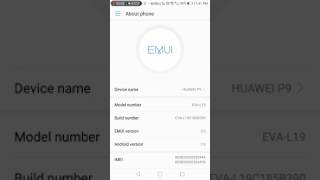 Huawei p9 latest Nougat update (B390) screenshot 5